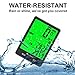 Cycle Computer, Bike Odometer Speedometer for Bicycle, Waterproof LCD Automatic Wake-up Backlight Motion Sensor for Biking Cycling Accessories