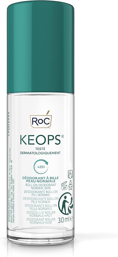 RoC Keops Deodorant Roll-On 30 ml Fragrance Free 48-Hour Protection