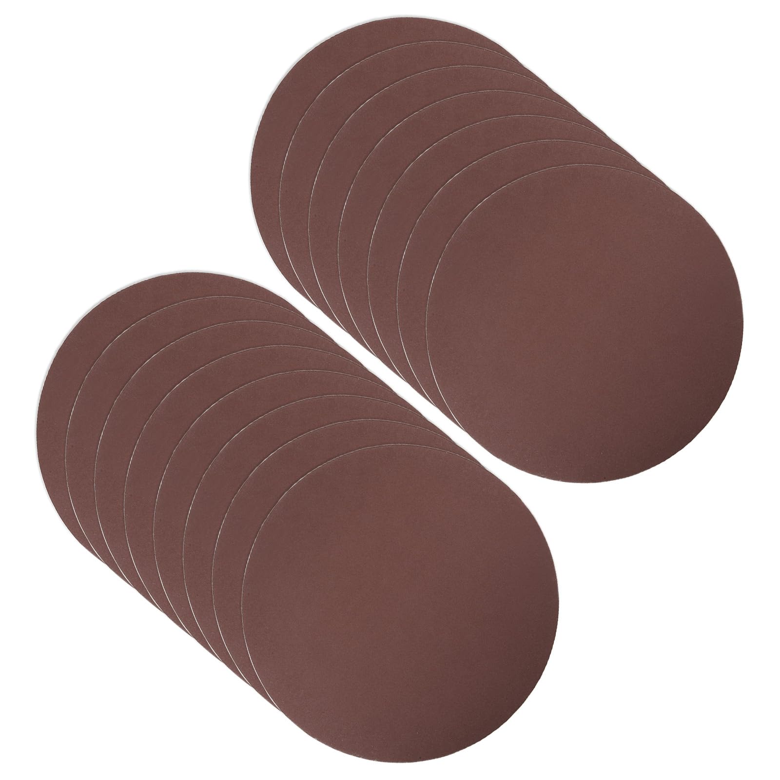CoCud Hook and Loop Sanding Discs, 8 Inch 200mm Sandpapers 320 Grit Aluminum Oxide Flocking Sandpaper - (Applications: for Wood Metal Drywall), 15 Pieces