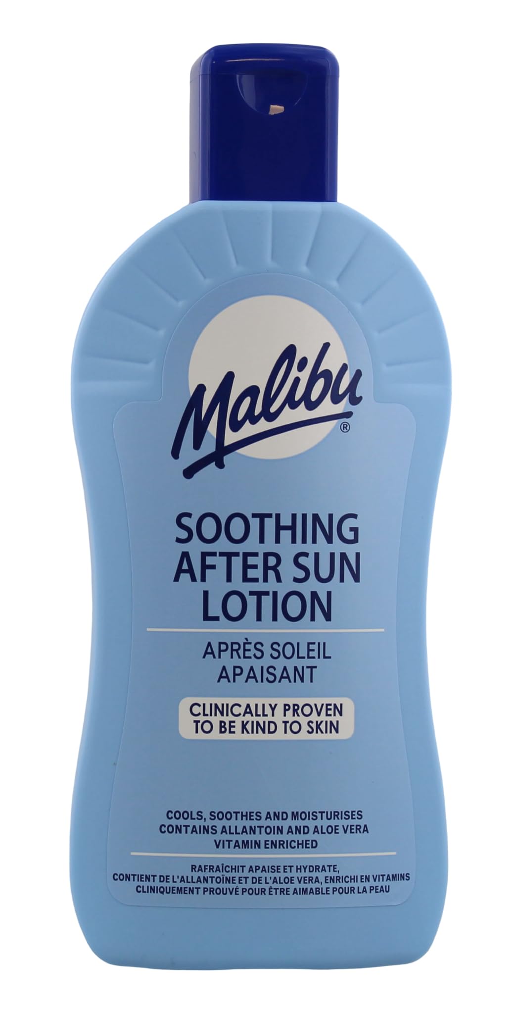 Malibu Sun After Sun Soothing Moisturising Lotion, Cooling & Hydrating with Aloe Vera, Vitamin E & Allantoin, After Sun Moisturiser for Sun-Exposed Skin, Original, 400ml