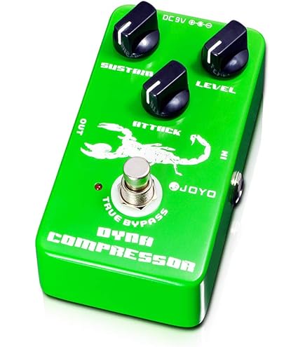 ギター JOYO DYNAMIC COMPRESSOR Amazon.com: JOYO JF-10 Dynamic Compressor Bundle with DC 9V Pedal