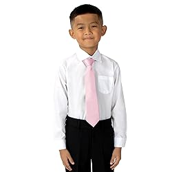 Spring Notion Boys' Satin Zipper Necktie and
