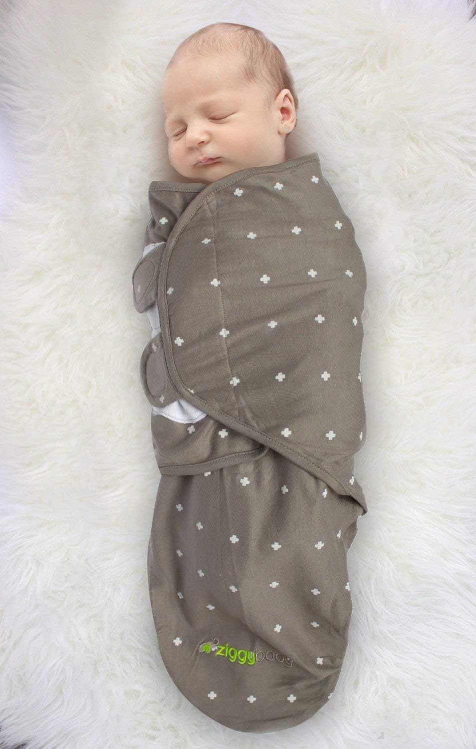 Swaddle Blanket, Adjustable Infant Baby Wrap, Soft Cotton in Ultra Grey - Baby Swaddle Blanket, Baby Swaddles 0-3 Months, Swaddle Blankets for Baby Boy, Baby Boy Swaddle, Baby Boy Swaddle Blanket: Baby