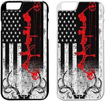 Bow Hunting Usa Flag IPhone Case Iphone 7 Case Black Rubber IQ