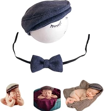 navy baby flat cap