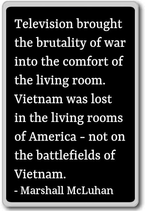 Televisión a la brutalidad de Guerra en... - Marshall McLuhan ...
