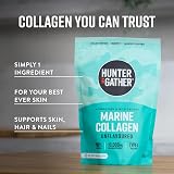 Hunter & Gather Marine Collagen Powder 300g | Unflavoured Hydrolysed Peptides view 2