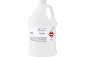 Lab Alley Ethanol 200 Proof (100%), Completely Denatured with Heptane, Extraction Grade, Kosher Certified, Halal - 4 Liters