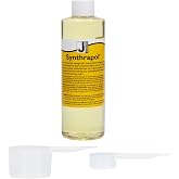 Jacquard Synthrapol 8 fl oz Laundry Detergent pH Neutral bundled scoops | Unscented fabric prep detergent, suspends loose dye to prevent backstaining, safe for wool &amp; cotton with 1 fl oz &amp; 5ml scoops