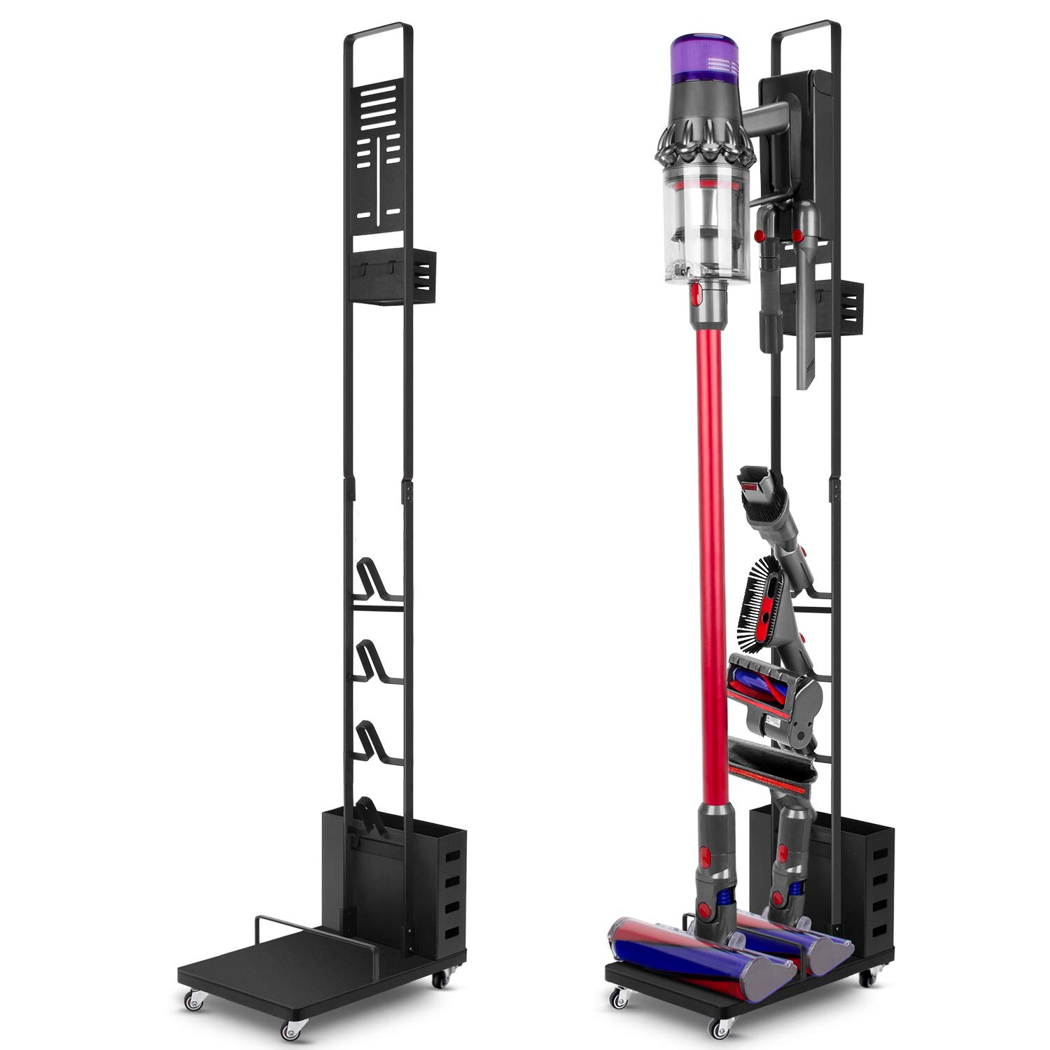 ESEOE Storage Stand for Dyson Docking-Station-Holder for Dyson V7 V8 V10 V11 Cordless Vacuum Cleaners & Accessories, Stable Metal Storage Bracket Organizer Rack