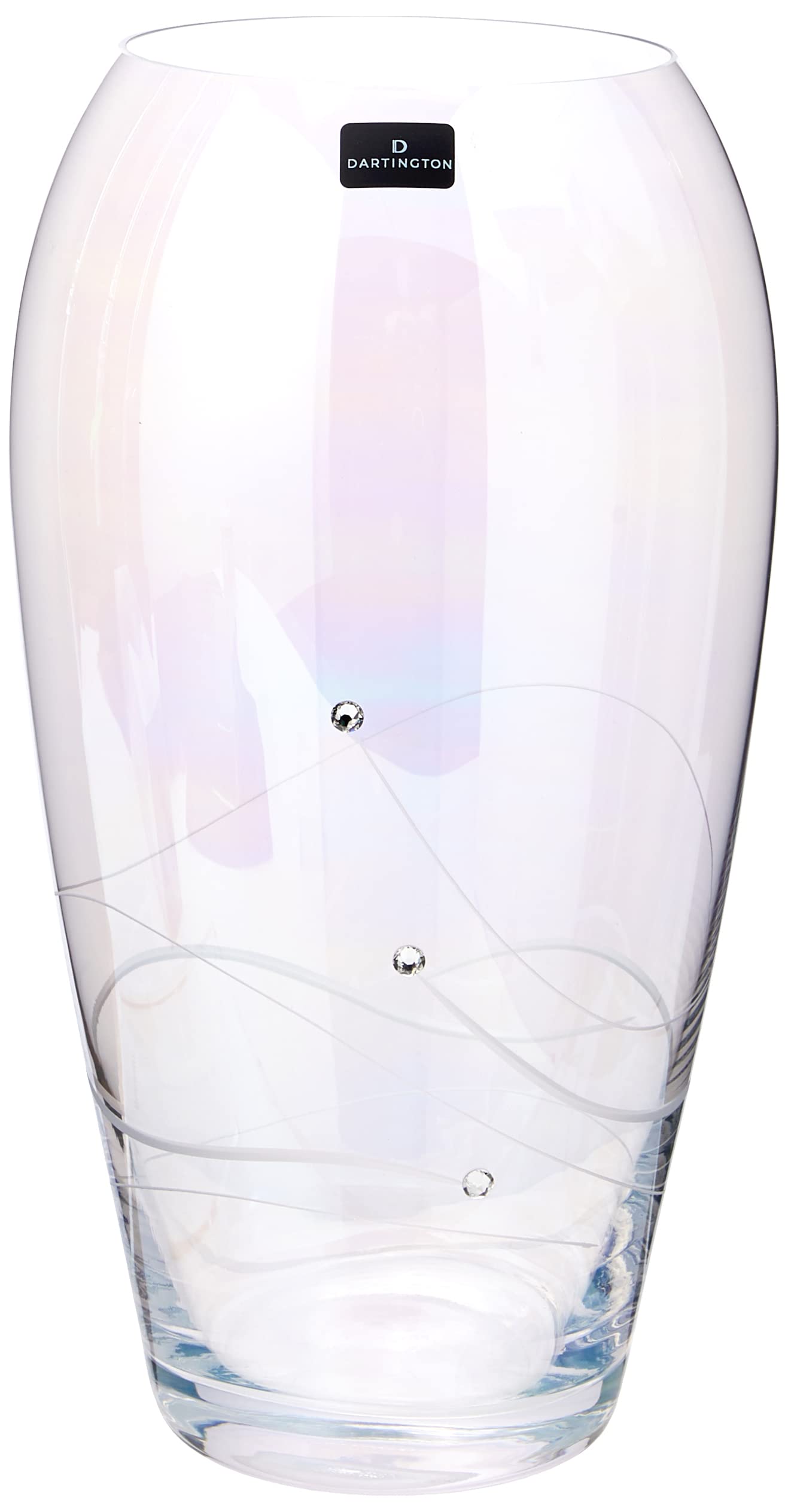 Dartington Crystal Vase, Large