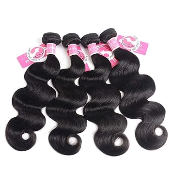 Ali Pearl Hair Brazilian Body Wave Hair 4 Bundles 100 Unprocessed