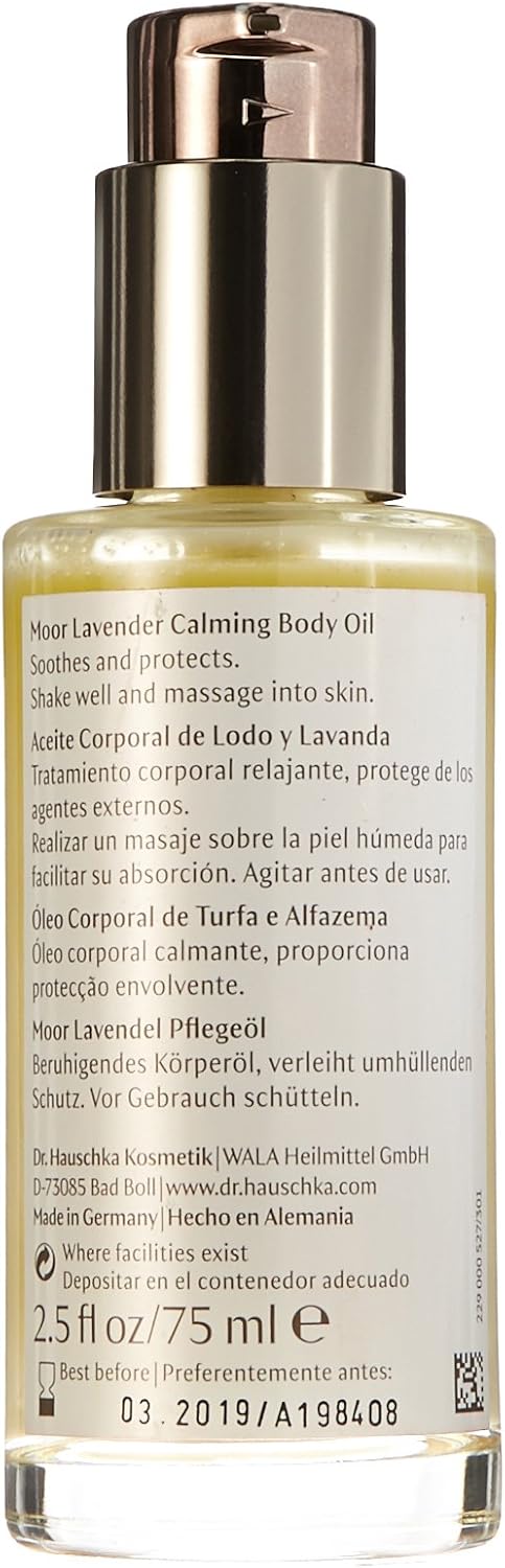 Dr. Hauschka Moor Lavender Body Oil 75 ml, transparent, 75 ml (Pack of 1) - Image 4