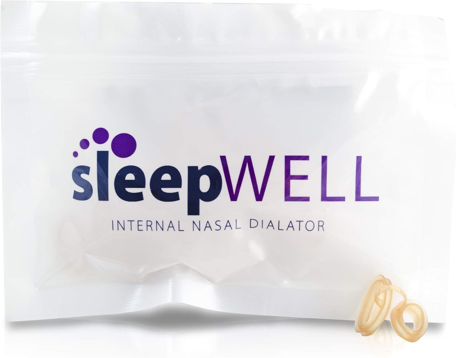 Sleepwell Sleep/Snore Internal Nasal Dilator for Snoring Relief, Congestion Relief, Restful Sleep, Restorative Sleep, Increase Airflow, Soft, Comfortable, Latex Free, Drug Free, Nasal Strips, 12Count: Health & Personal Care