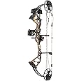 Bear Archery Royale Ready to Hunt Compound Bow Package for Adults and Youth, 12”- 27” Draw Length, 5-50 Lbs Draw Weight, Up to 290 FPS, Limbs Made in USA, Limited Life-Time Warranty