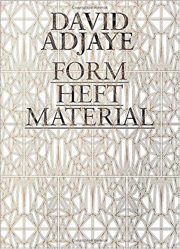 Image result for David Adjaye: Form, Heft, Material