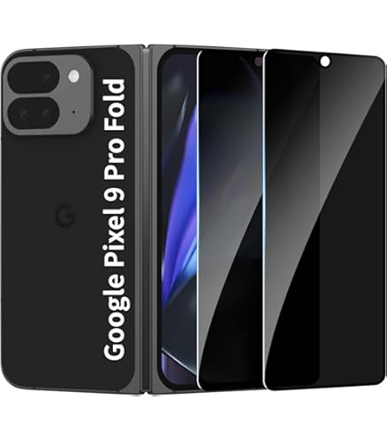 Amazon.com: Zeking 2+2 Pack for Google Pixel 9 Pro Fold Privacy