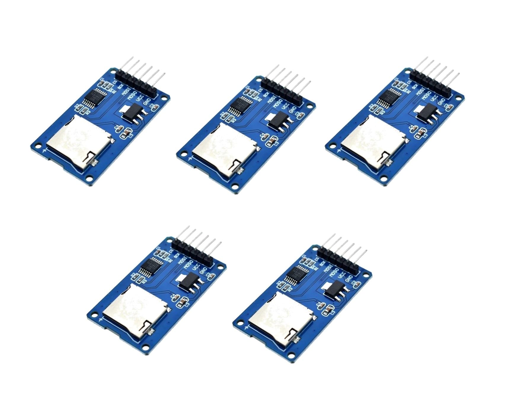 5pcs Micro SD Storage Board TF Card Reader SPI Memory Shield Module
