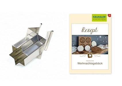 Zimtsternstecher inkl. Rezepten für die Weihnachtsbäckerei