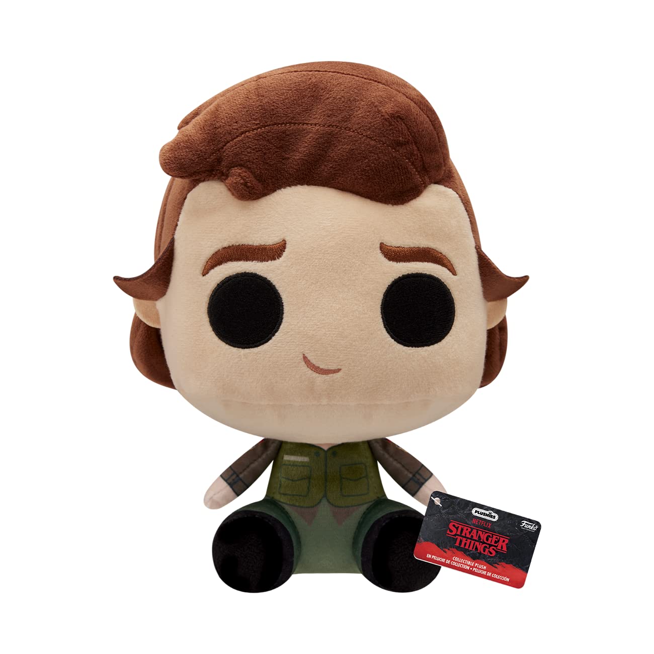 Funko Plush: Stranger Things - Steve Harrington - Collectable Soft Toy - Birthday Gift Idea - Official Merchandise - Stuffed Plushie for Kids and Adults - Ideal for TV Fans and Girlfriends