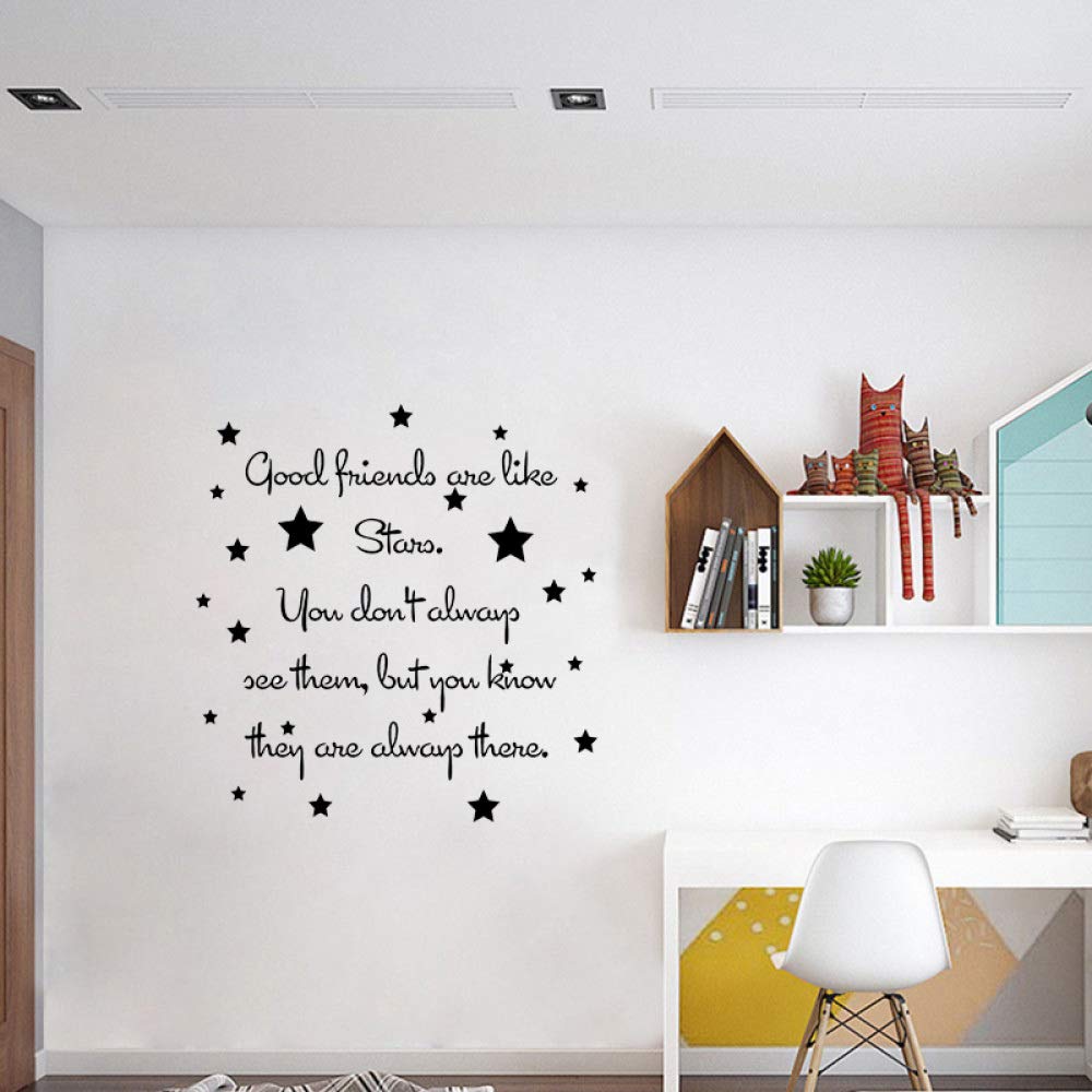 WSYYW Los buenos amigos son como las estrellas de decoración de ...
