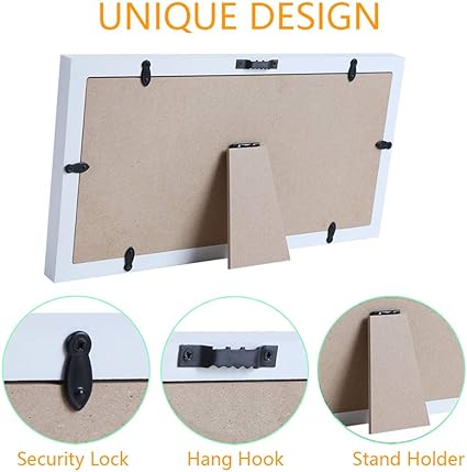 Cadre Photo Main Et Empreinte De Pied Avec Kit Dargile Et Dencre Pour Nouveau Ne Ou Animal De Compagnie Idee Cadeau De Bapteme Et Souvenir Parfait Pour La Douche De Bebe Cadres Photos