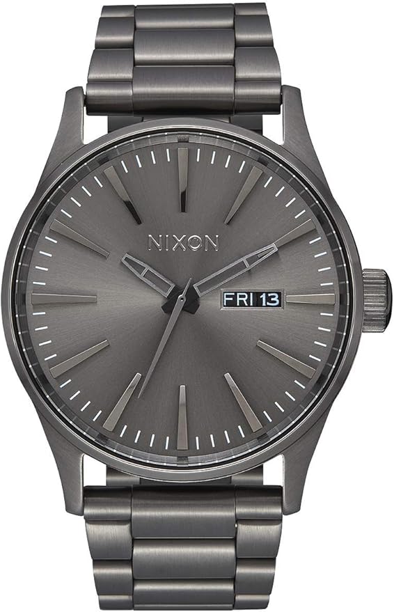 NIXON Sentry SS A356 All Gunmetal 100m Water Resistant