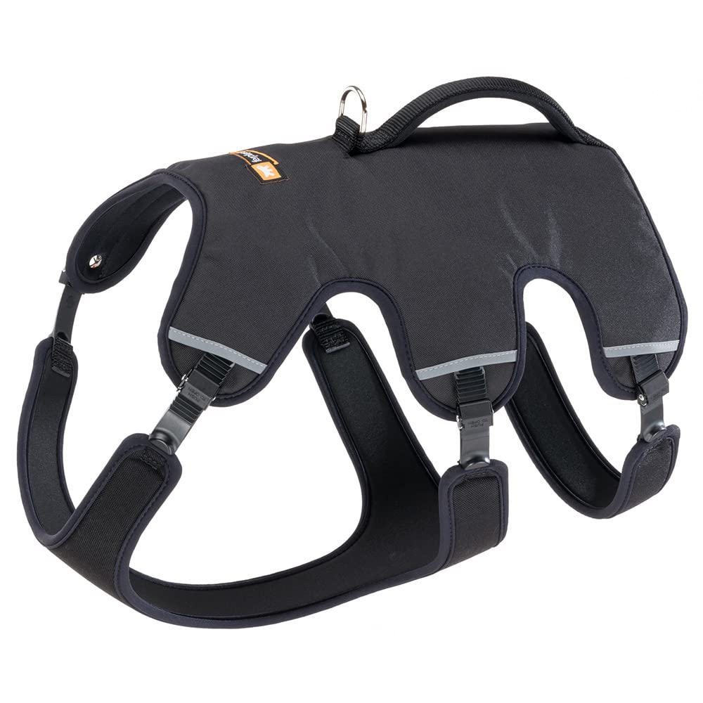 Ferplast Dog Harness Large ERGOTREKKING EXTRA LARGE, Escape Proof Dog Harness, Greyhound, Adjustable Harness for Dogs, Reflective, Padded, 6 Closures, Ideal for Trekking