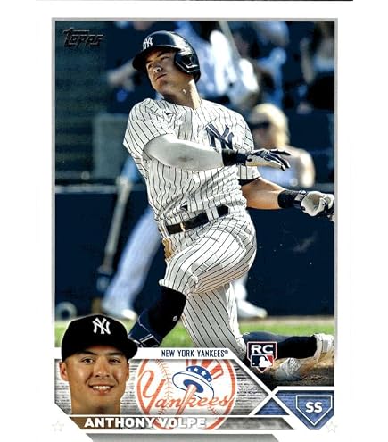 Amazon.com: 2024 TOPPS #180 ANTHONY VOLPE FUTURE STARS NEW YORK