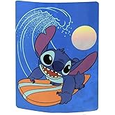 Disney Lilo and Stitch 45 x 60 Inch Fleece Throw Blanket