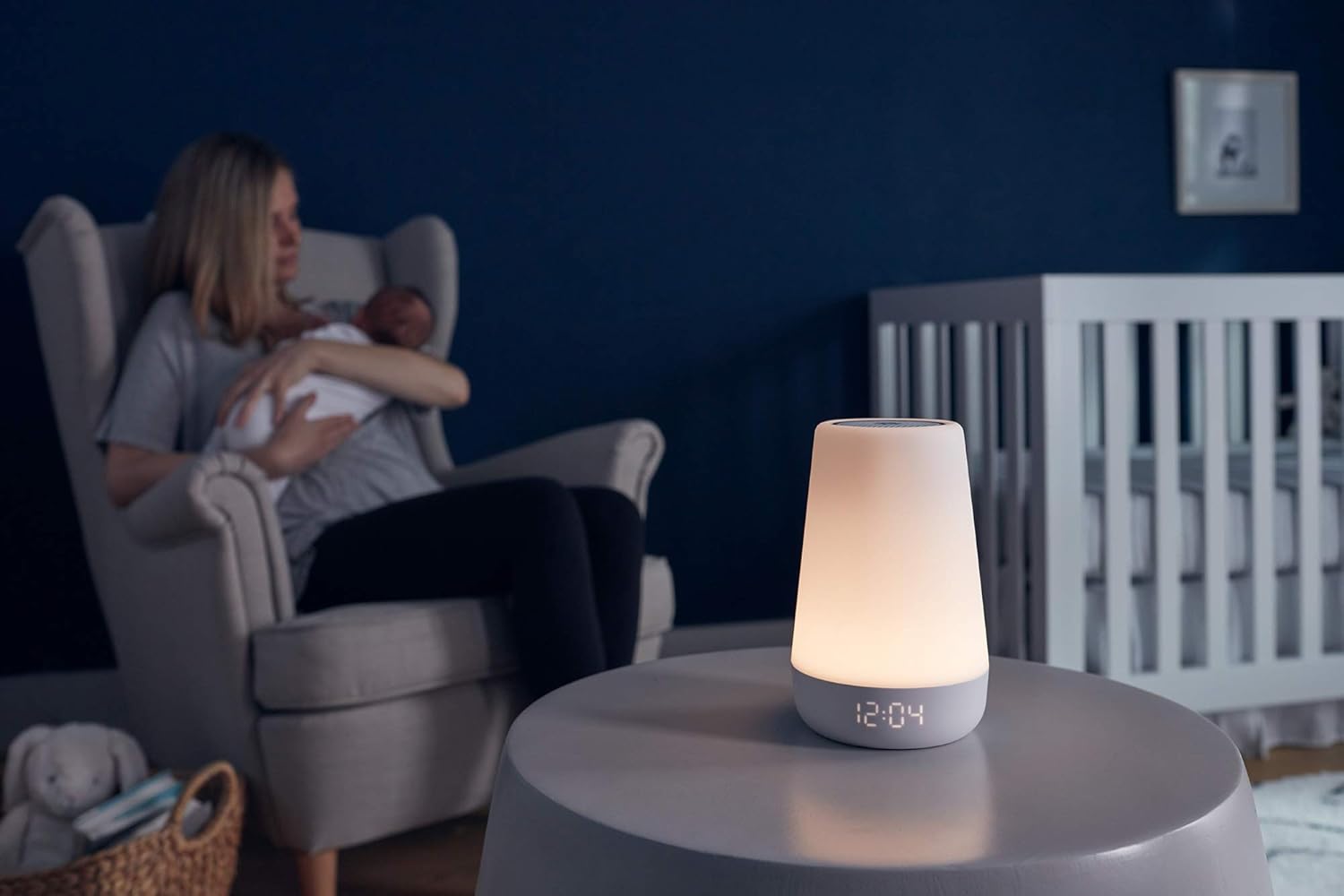 Hatch Rest+ Baby Sound Machine, Night Light, Time-to-Rise Plus Audio Monitor, White Noise Soother, Toddler Sleep Trainer, Kids Alarm Clock, Nightlight - - 
