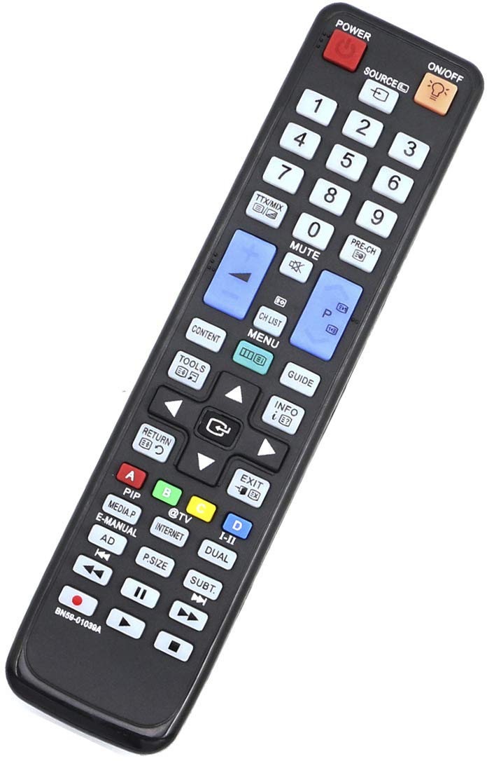 ALLIMITY BN59 01039A Remote Control Replace for Samsung LCD TV LE46C652 LE46C670 LE55C650 LE55C670 LE60C650 PS50C6500 UE32C6500 UE32C6600 UE32C6620 UE32C6710 UE32C6800 UE32C6820