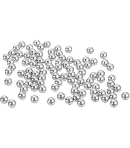 1000 Billes De Roulement En Acier Inoxydable 201 - Diamètre 4.5mm, Précision G100, Neuf