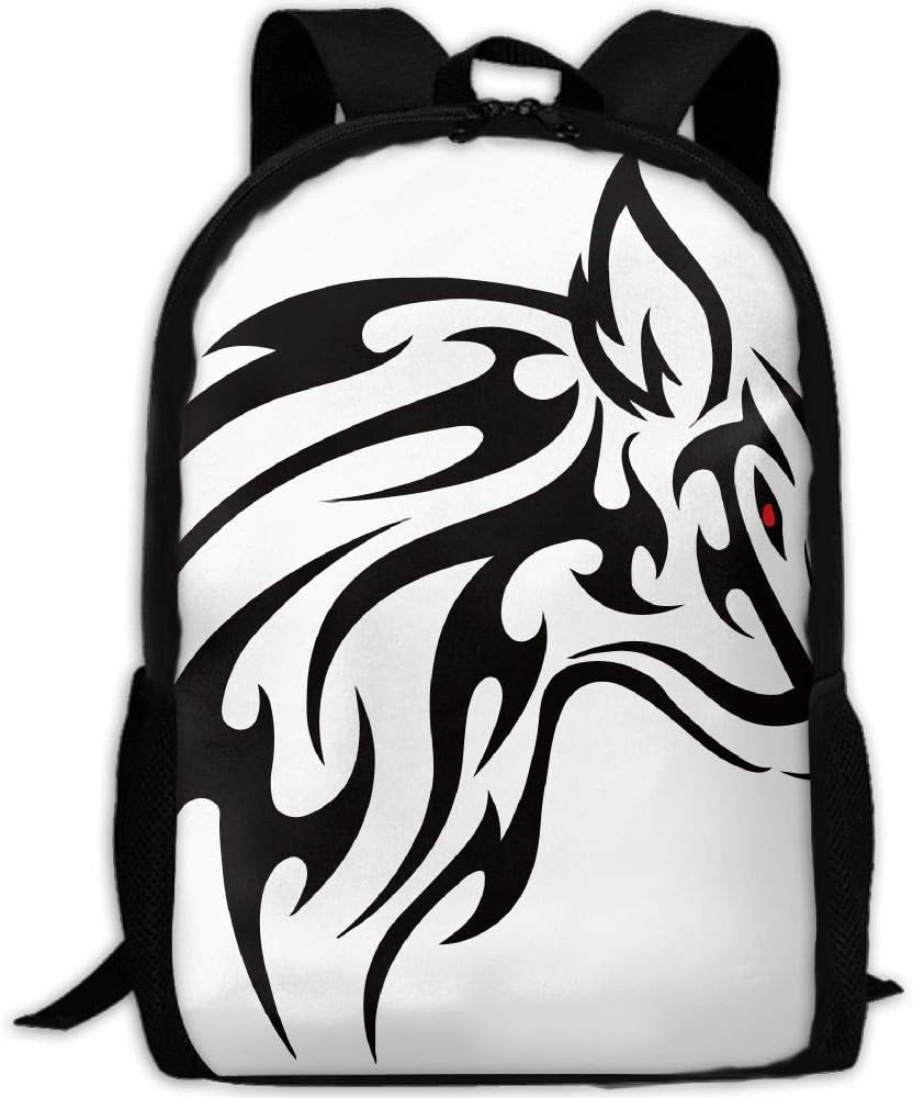 Simple Wolf Tattoo Designs