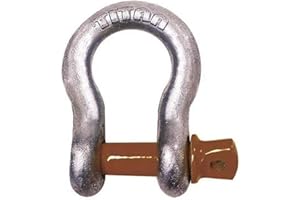 Titan Bow Type Anchor Shackle Hot Dip Galvanized with Screw Pin