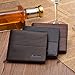 Badiya Men's Synthetic Leather Flipout ID Wallet Bifold/Trifold Hybrid RFID Blocking