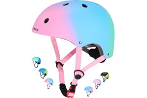BURSUN Kids Bike Helmet Toddler Helmet for 2-3-5-8 Years Boys Girls, Adjustable Kids Helmet for Bicycle Skateboard Skating Scooter Balance Bike