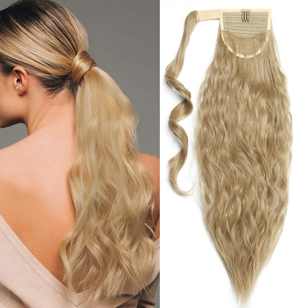 Ponytail Clip in Pferdeschwanz Zopf Extension Haarteil Haarverlängerung