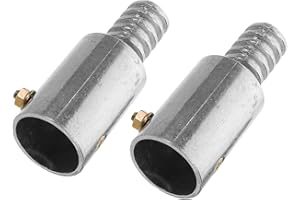 DECHOUS Solid Aluminum Rivet Threaded Tip Replacement Kit for Broom Pole Easy Installation Threaded
