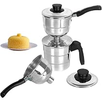 Cuscuzeiro Individual Prático Nordestino Duas Medidas Tetinha ...