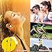 mifo U5 Plus Bluetooth Headphones in Ear, Magnetic Aluminum Design IPX7 Waterproof aptX Earphone, 8H Playtime Noise Canceling NFC Stereo Headset with Mic for Sports (Yellow and Black)