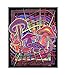 Opticz GID Magic Mushrooms Blacklight Reactive Cloth Wall Hanging