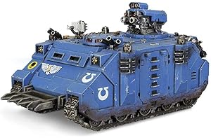 Games Workshop 99120101227" Space Marine Razorback Game, Black