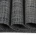 DOLOPL Placemats Brown and Gray Table Mats Placemat Sets of 6 Easy to Clean Non Slip Wipeable Heat Resistant Farmhouse Modern Thanksgiving Christmas Coffee Mats for Kitchen Dining Dinner Table