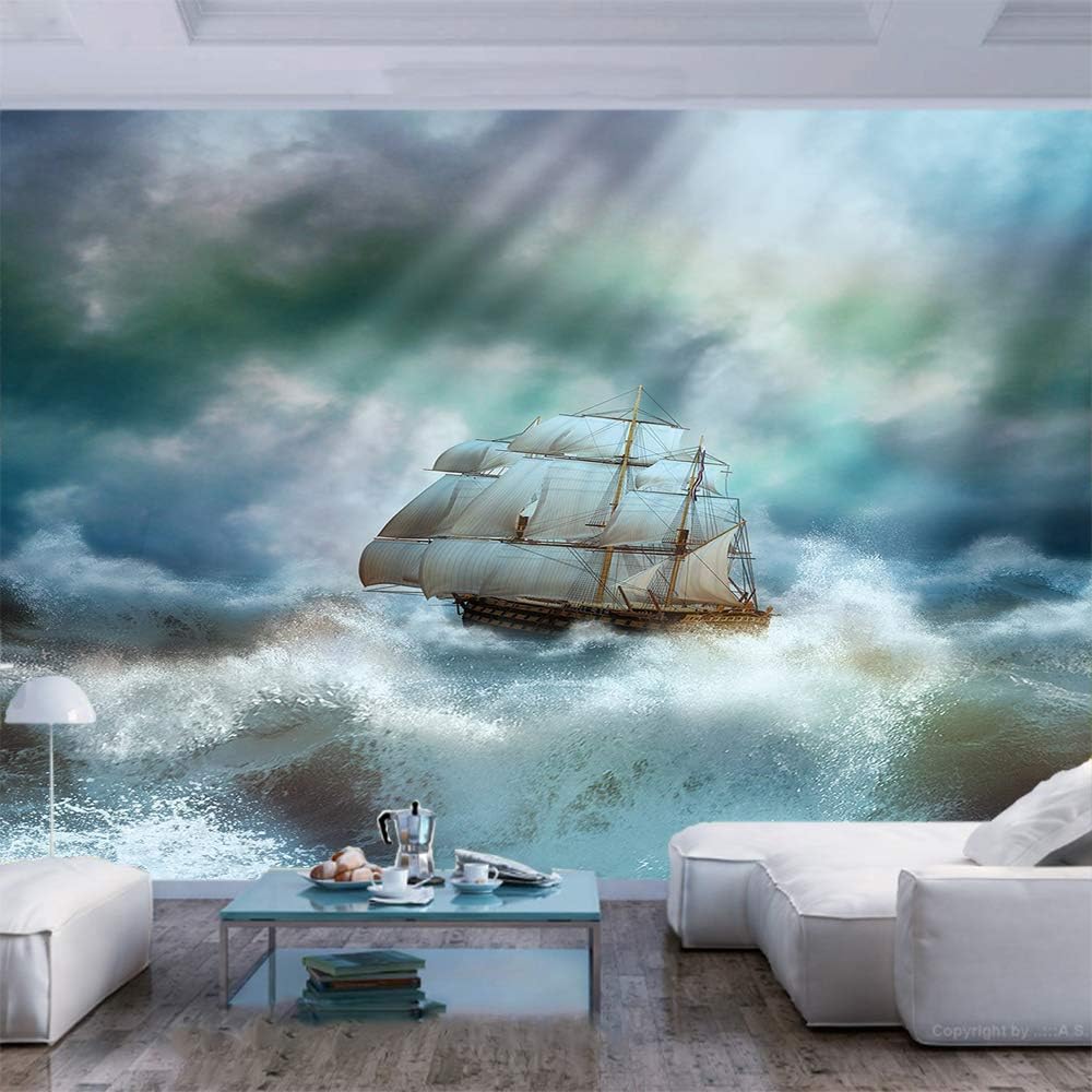 Amazon.com: 77x30 inches Wall Mural,Majestic Nautical Sealife and