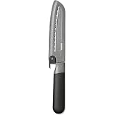 OXO Good Grips 5 in Serrated Utility Knife with Locking Sheath