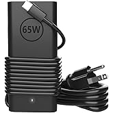 EFTTIVID 65W 45W USB C Laptop Charger Compatible with Dell Latitude 5520 5420 5450 7420 5550 5430 5530 5440 7440 3540 3450 34