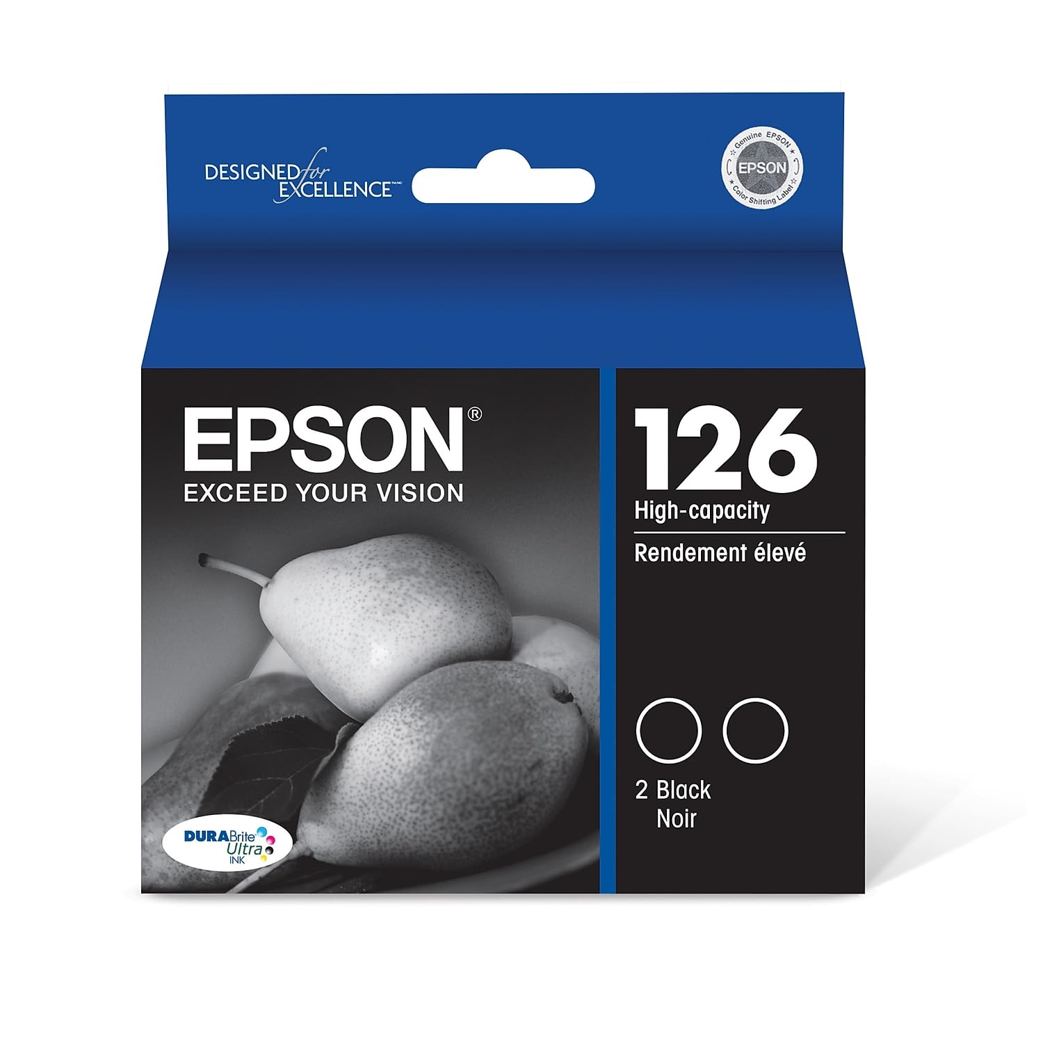 Mua EPSON 126 DURABrite Ultra Ink Black Dual Cartridge For WF-3520, WF ...