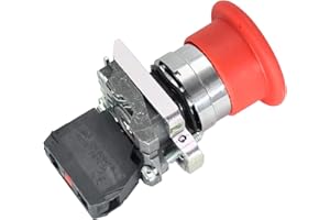 Notonparts 4360475 E-Stop Switch 2910290 Emergency Stop Switch Compatible with JLG Scissor Lift & Boom Lift