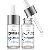 Volufiline Serum, 100% French Volufiline Skin Ampoule, 15ml x 2 | Elasticity Support, Face &amp; Body Hydration &amp; Fine Line Care, DIY Korean Skincare Booster